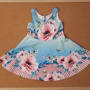 Hannah Banana Floral Dress 2T